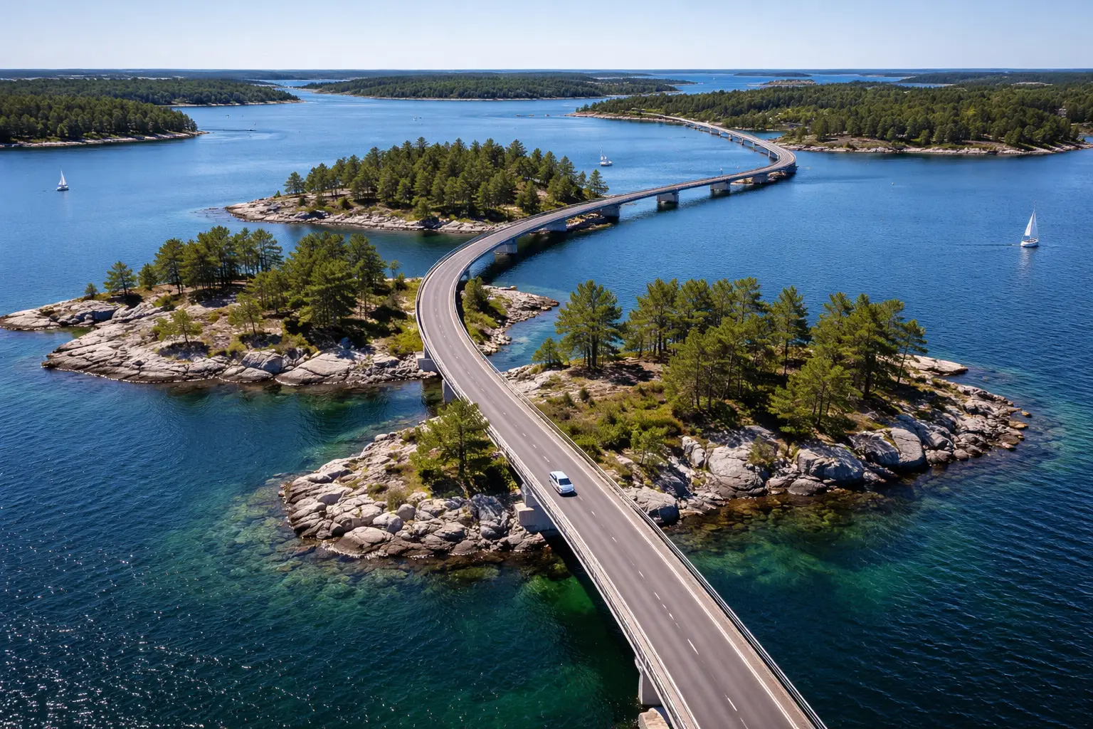 Landsväg för längre körning